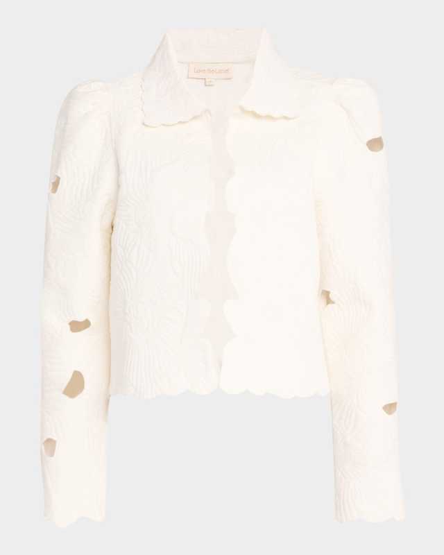 Sylvia Floral Embroidered Jacket